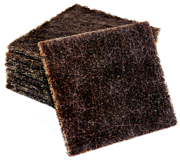 Brown Grill Pads, Used for heavier buildups on heating surfaces to prevent sticking.